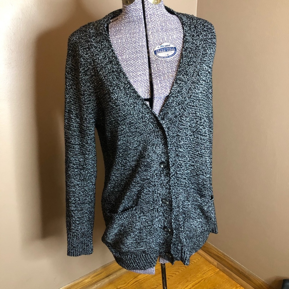 Mudd Grey Heathered Cardigan